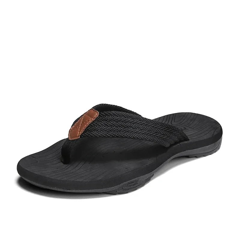 Herrens halkfria sommarflip-flops