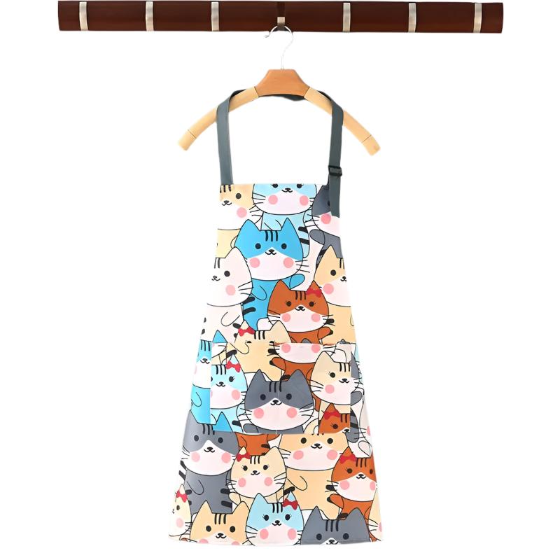 Vattentätt förkläde i bomull Canvas