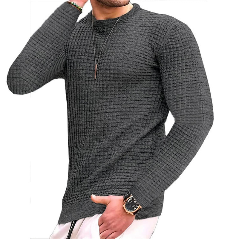 Våffeltröja för män