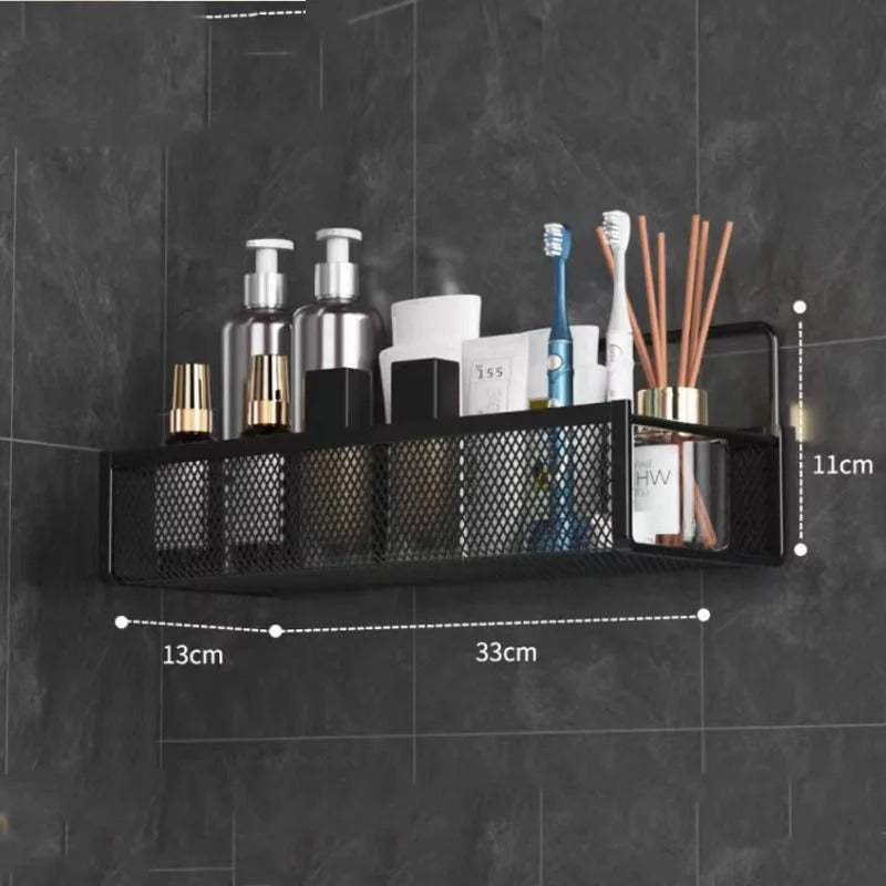 Vägghängande förvaringsställ för badrum