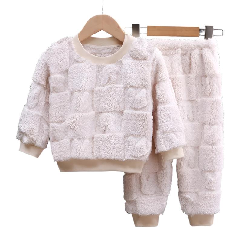 Vinterpyjamas i flanell för barn