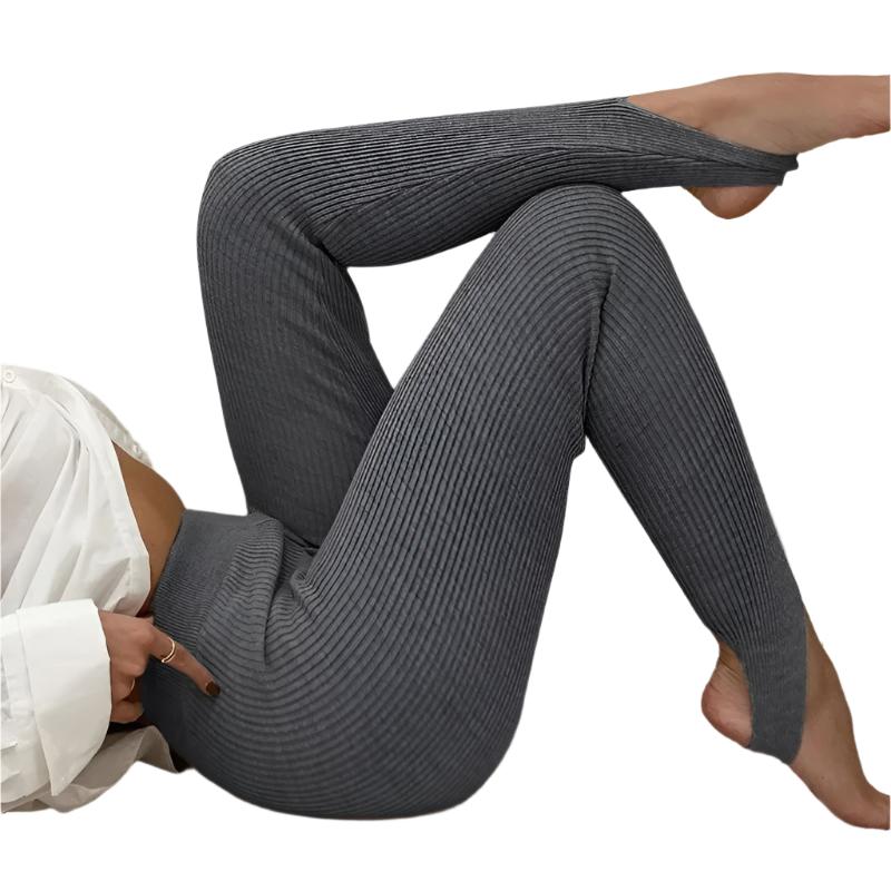 Stickade leggings för kvinnor