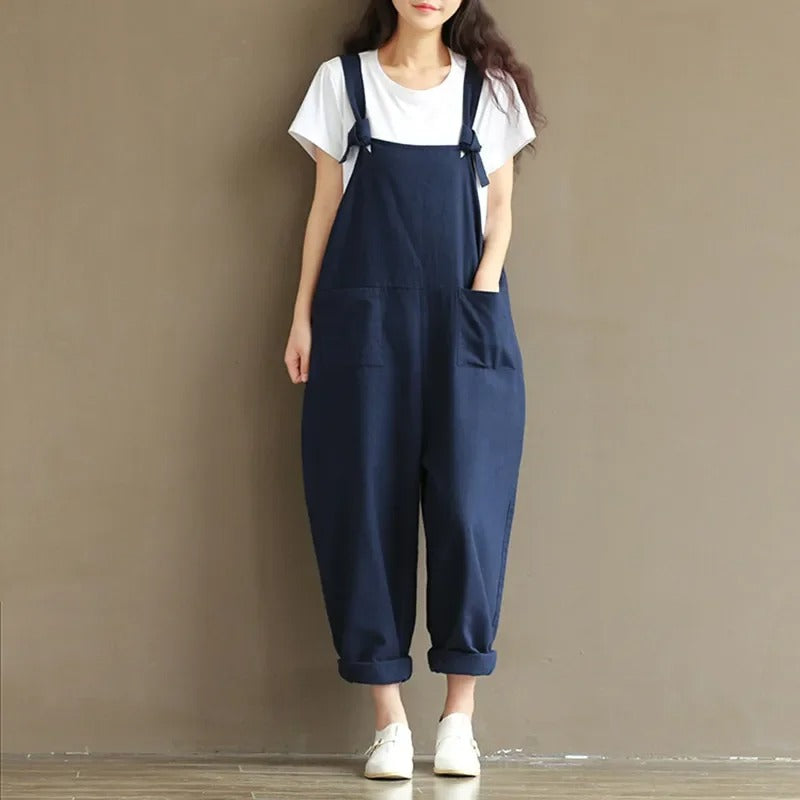 Löst sittande Harem-jumpsuit för kvinnor