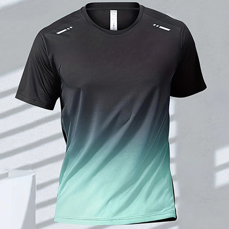 Quick Dry Gradient T-shirt för män