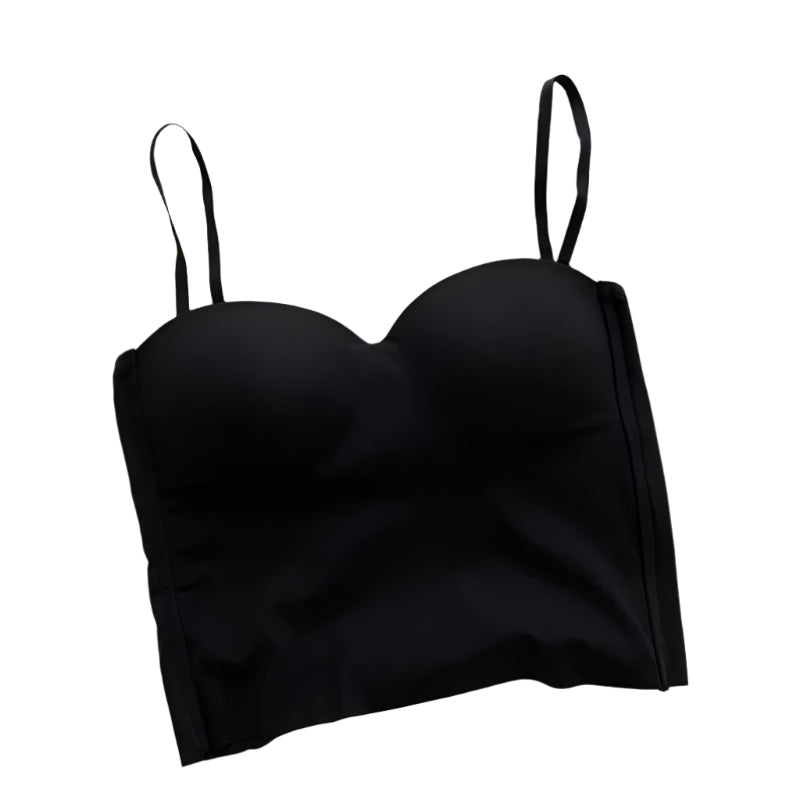 Enfärgad Cropped Camisole för kvinnor