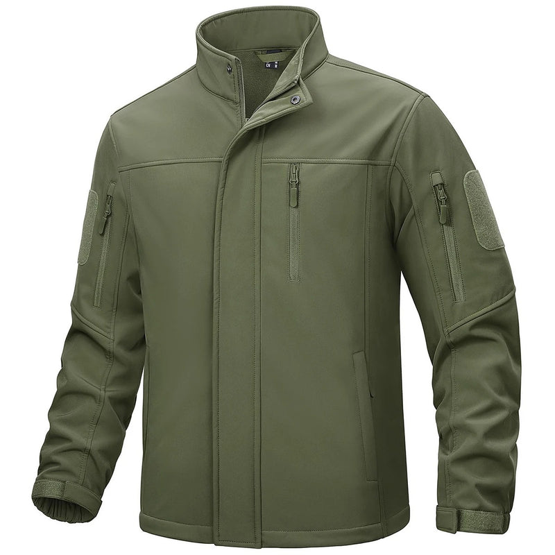 Soft Shell vinterjacka i fleece för män