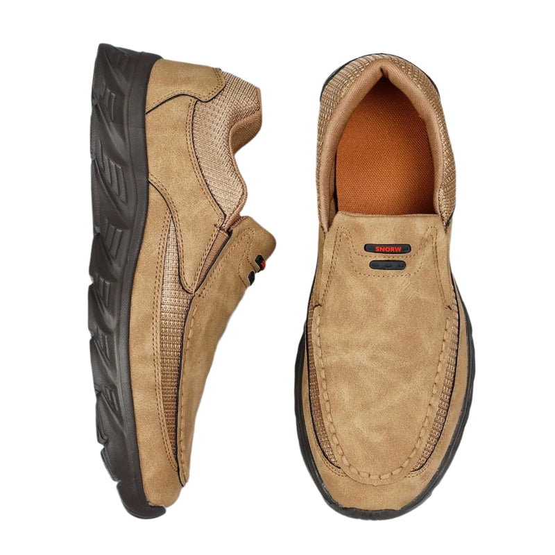 Läderloafers för herr