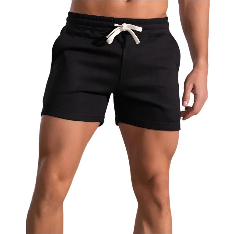 Herrshorts i bomull för sport