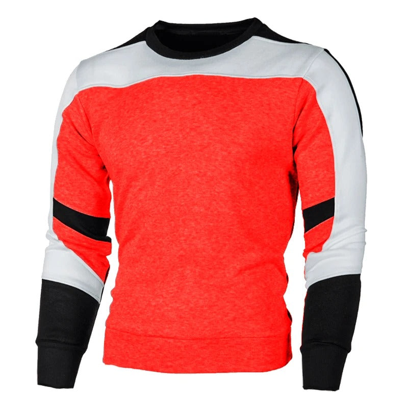 Casual Crewneck Sweatshirt för män