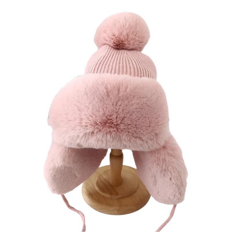 Vinter Trapper Öronlapp Beanie Mössa