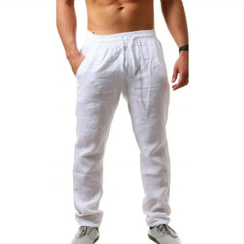 Andningsbara Casual Fitness Byxor för män