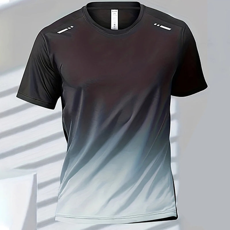 Quick Dry Gradient T-shirt för män