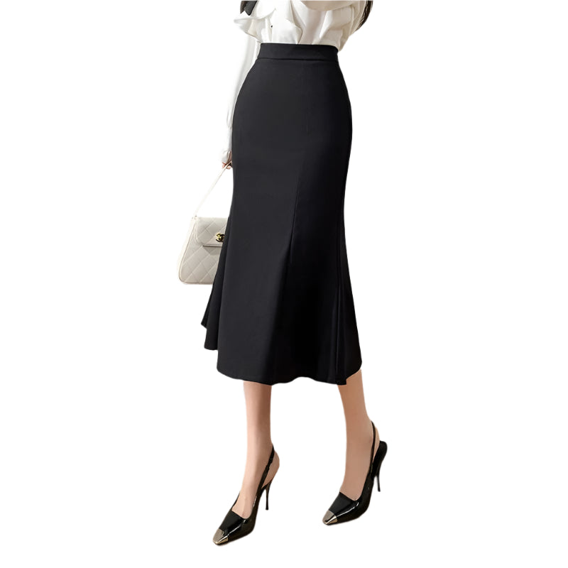 Slim Fit sjöjungfrukjol för kvinnor