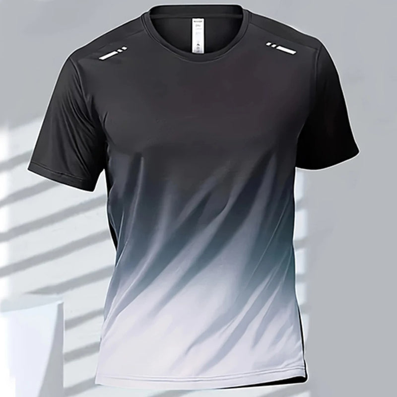 Quick Dry Gradient T-shirt för män