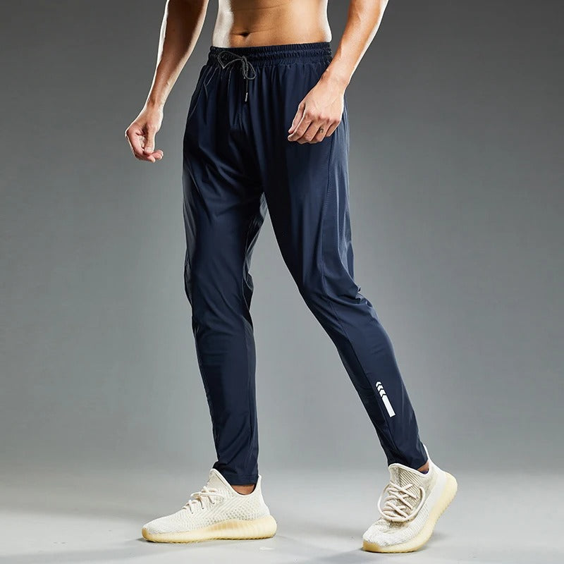Elastiska joggingbyxor för män