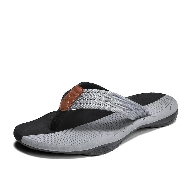Herrens halkfria sommarflip-flops