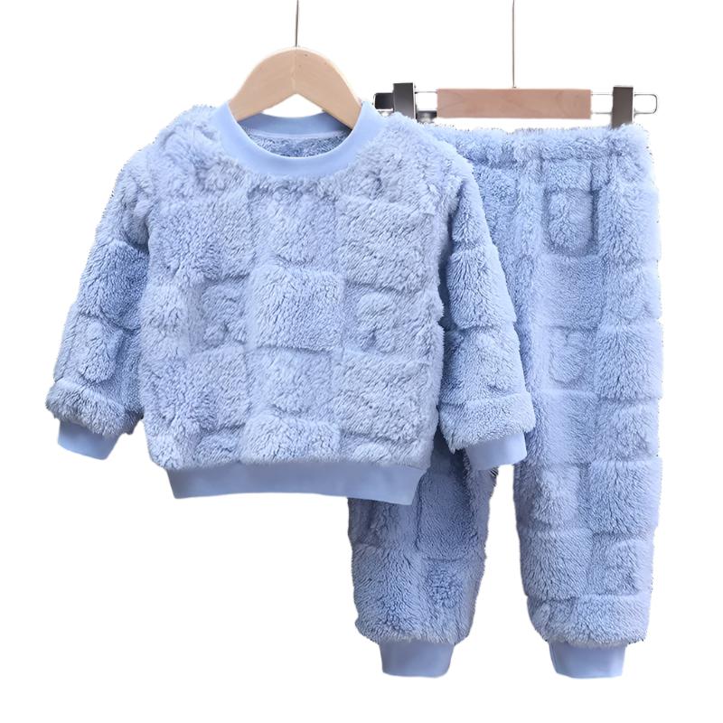 Vinterpyjamas i flanell för barn