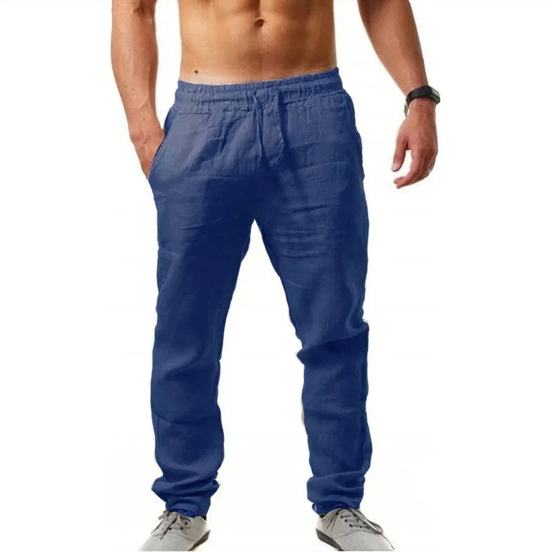 Andningsbara Casual Fitness Byxor för män