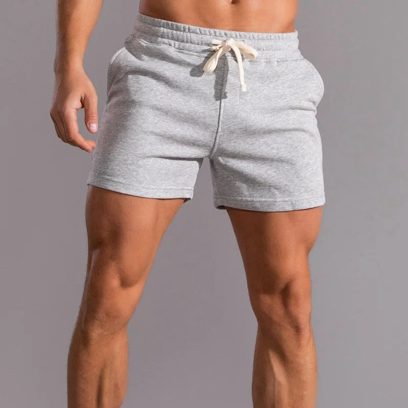 Herrshorts i bomull för sport