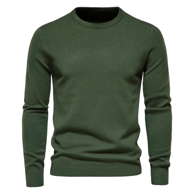 Tjock Slim Fit-tröja för män