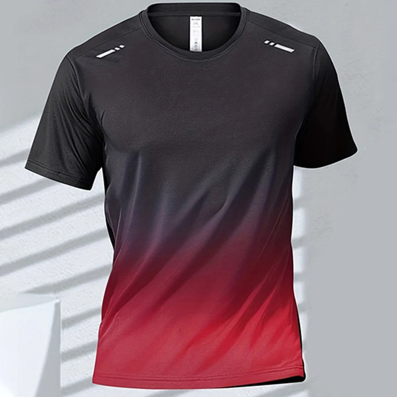 Quick Dry Gradient T-shirt för män