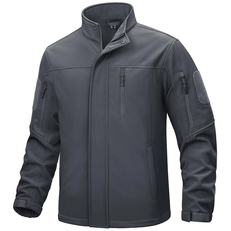Soft Shell vinterjacka i fleece för män