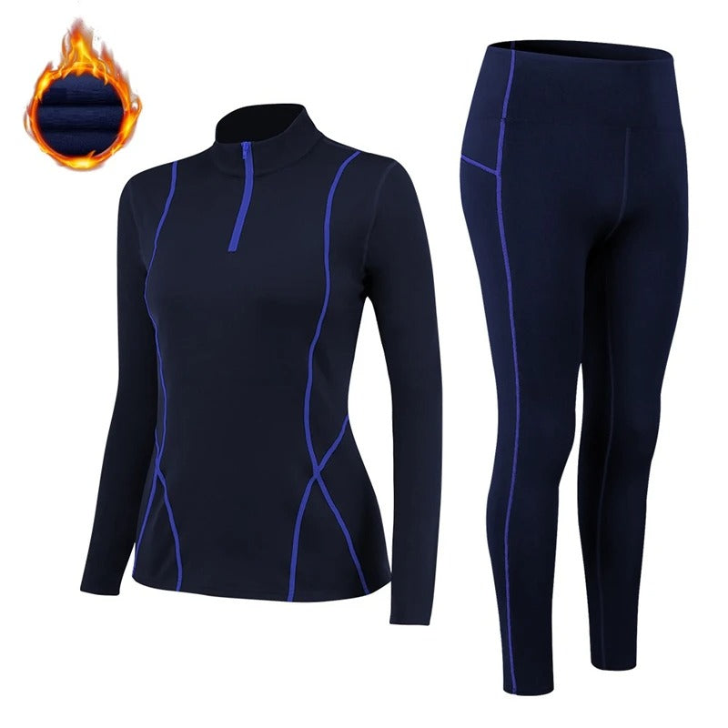 Kvinnors Fitness Shaping Elastiska Underkläder Set