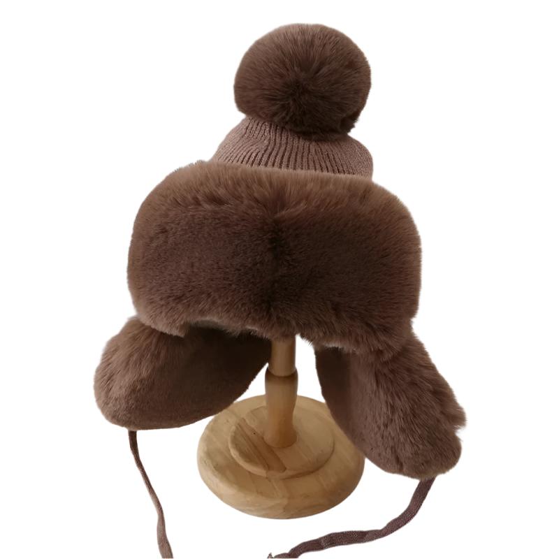 Vinter Trapper Öronlapp Beanie Mössa