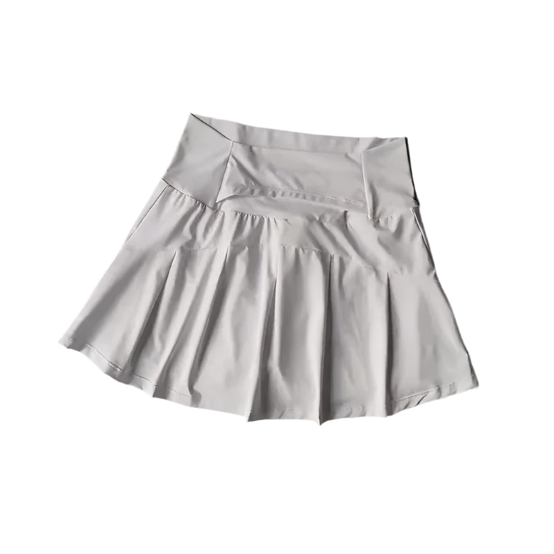 Sportkjol med hög midja för kvinnor Shorts