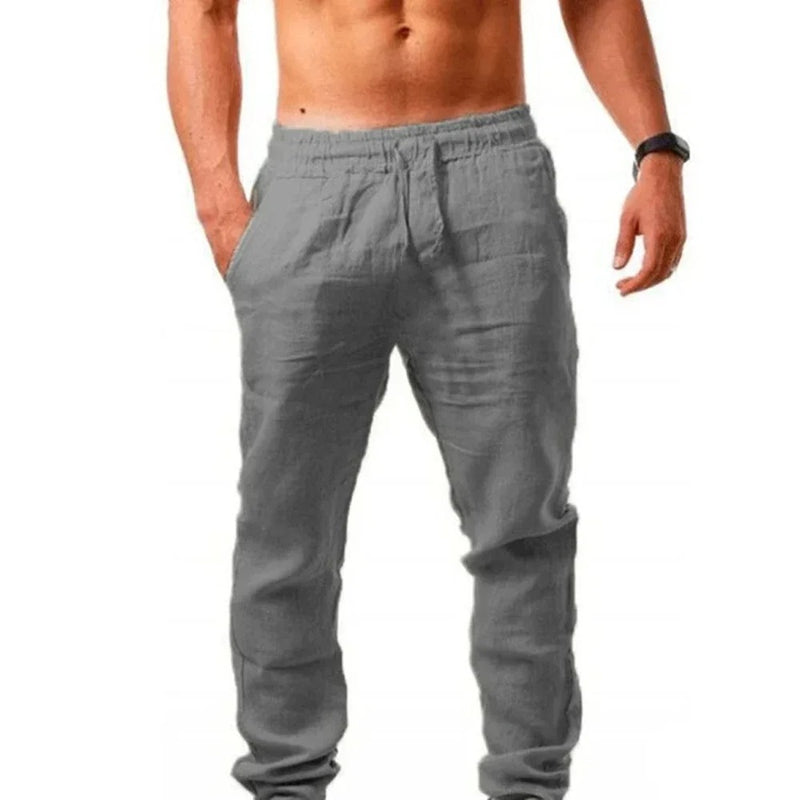Andningsbara Casual Fitness Byxor för män