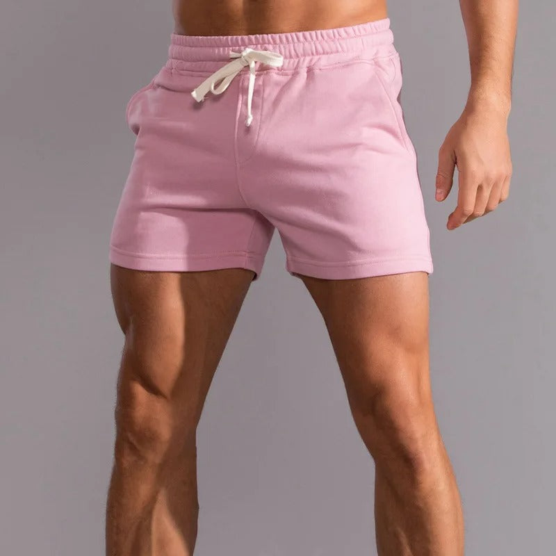 Herrshorts i bomull för sport