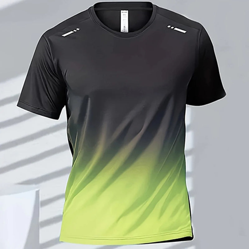 Quick Dry Gradient T-shirt för män