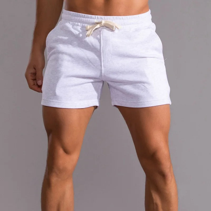 Herrshorts i bomull för sport