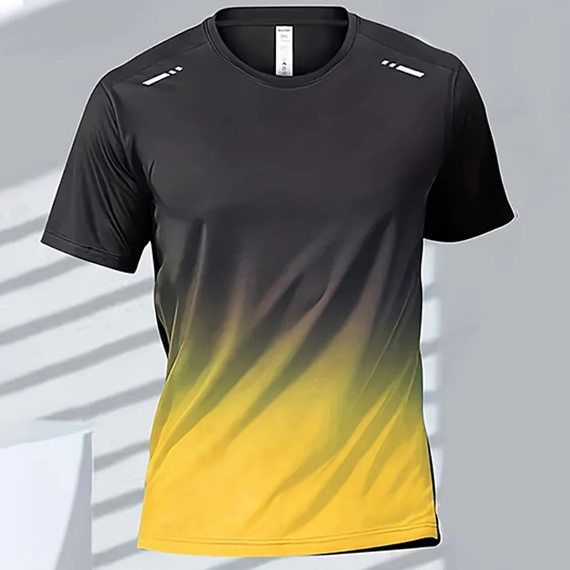 Quick Dry Gradient T-shirt för män