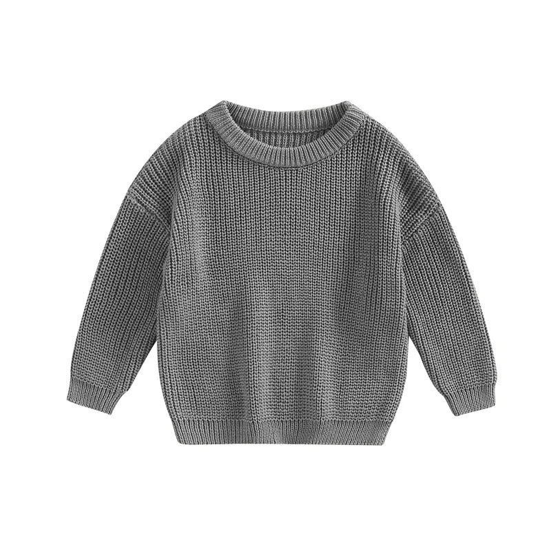 Casual stickad tröja för barn