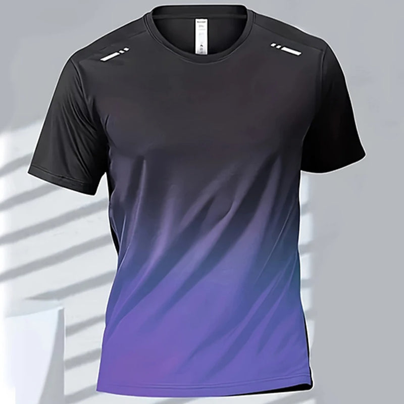 Quick Dry Gradient T-shirt för män