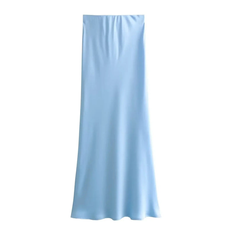 Slim Fit Satin Dragsko för kvinnor