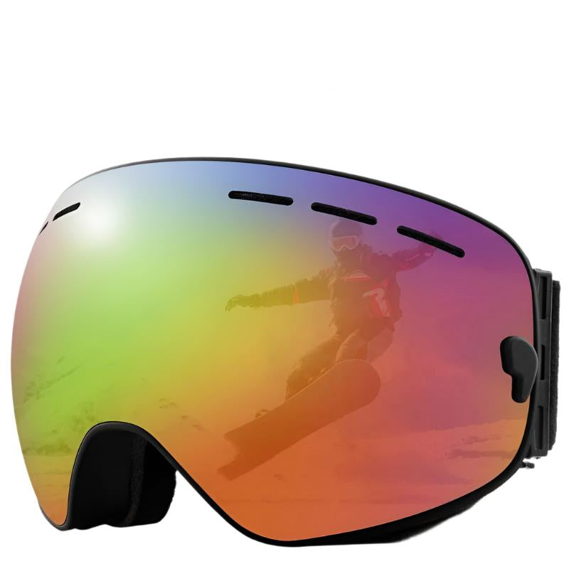 Dubbla lager anti-dimma skidglasögon