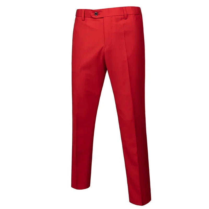Klassiska kostymbyxor för män