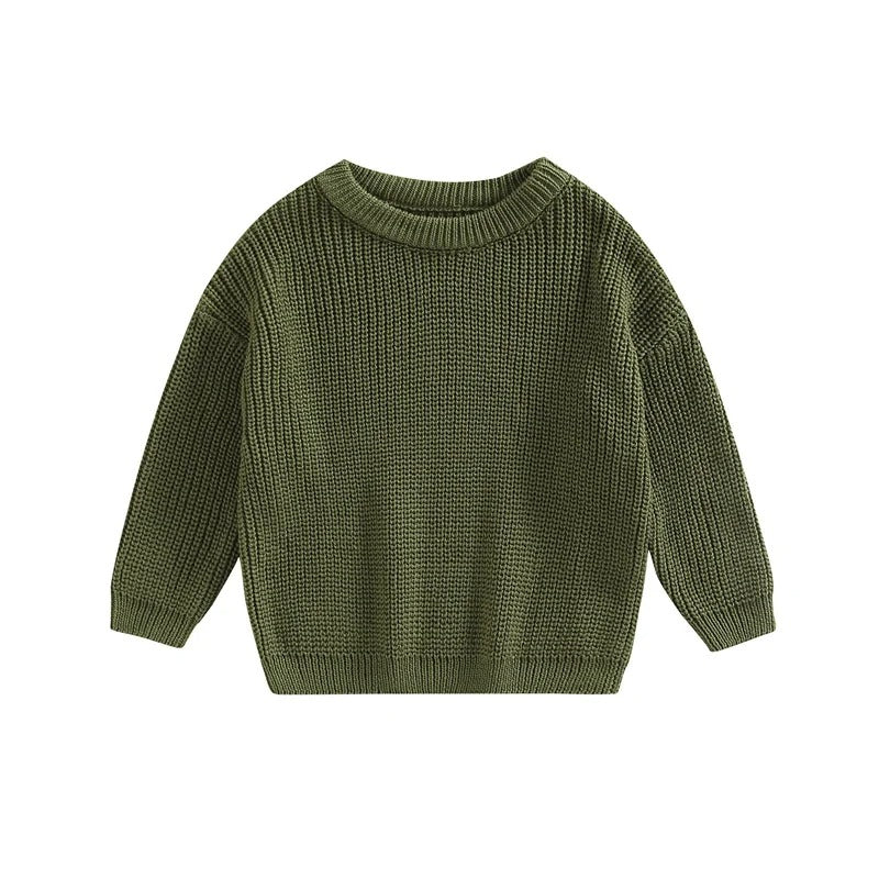 Casual stickad tröja för barn