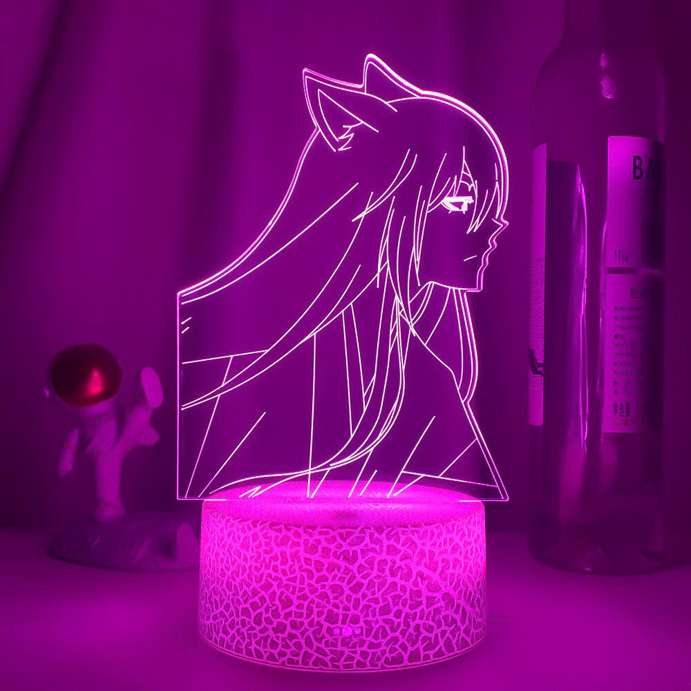 Skrivbordslampa i akryl