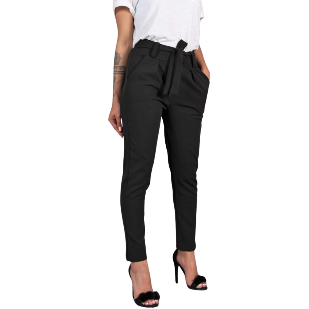 Smala Chiffongbyxor för kvinnor