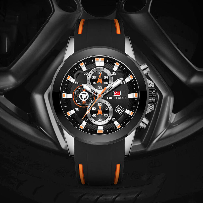 Sport kronograf klocka