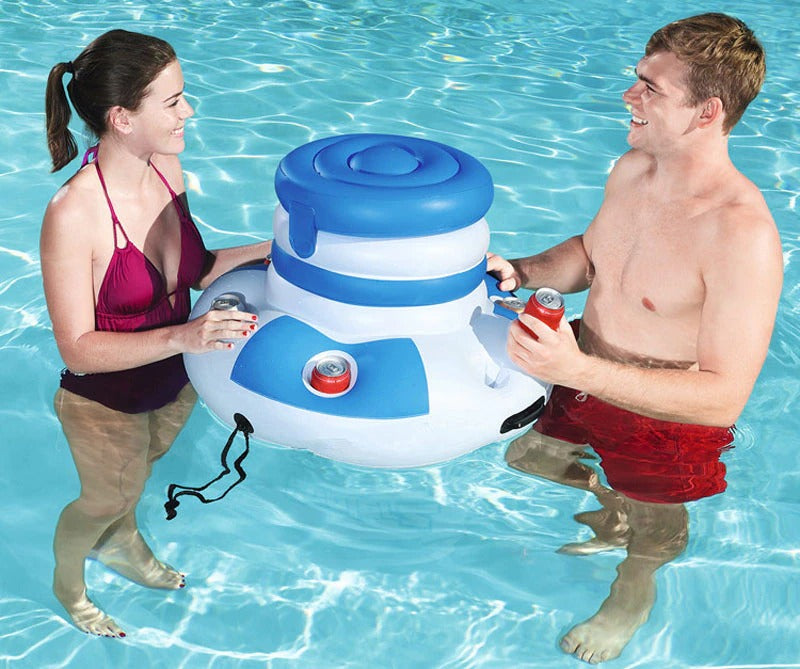 Uppblåsbar dryckeshållare