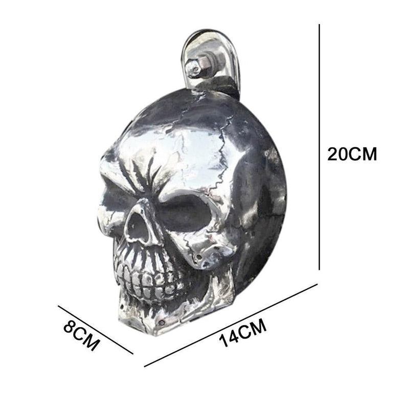 Motorcykel Skull Horn Cover