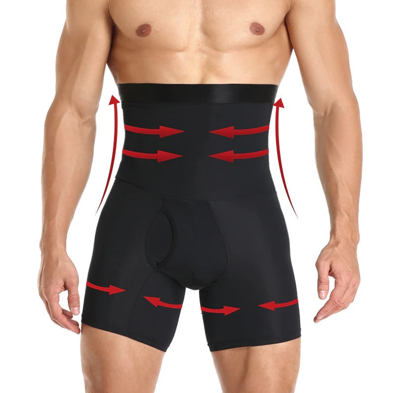 Shorts för män som kontrollerar magen
