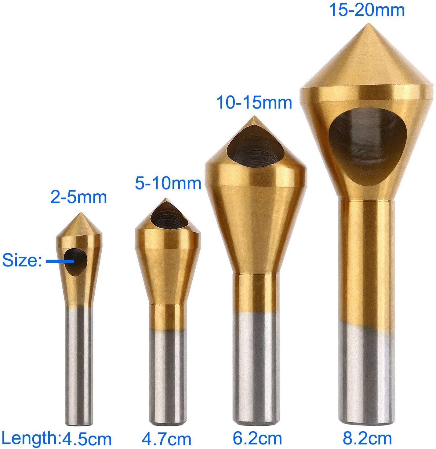 Titanium Countersink borrspets