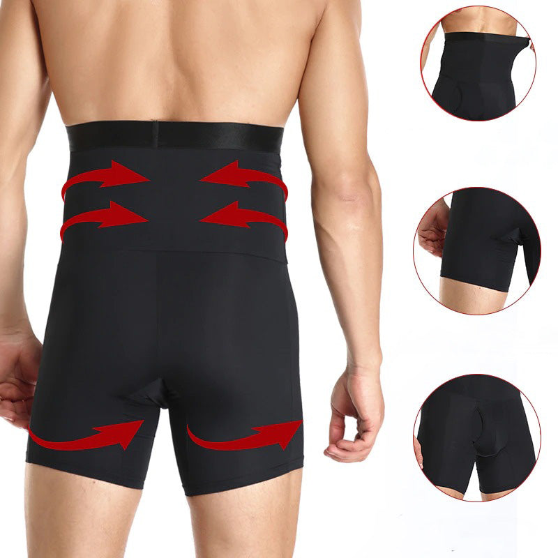 Shorts för män som kontrollerar magen
