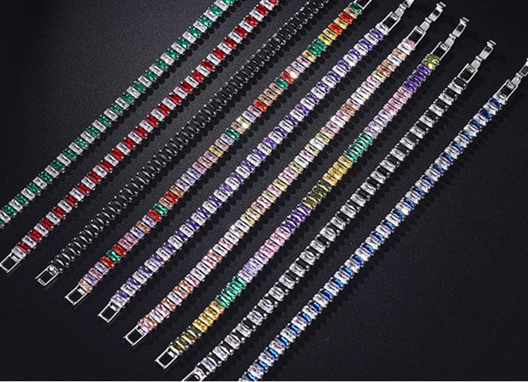 Armband med kubiska zirkoner