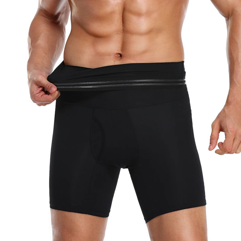 Shorts för män som kontrollerar magen